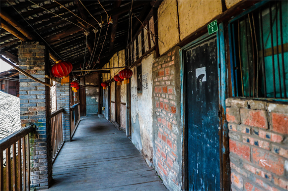 白沙古镇民居。江津区委宣传部供图