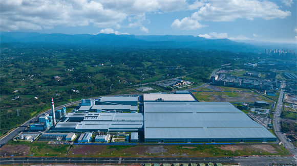 武骏重庆光能有限公司厂区。江津区委宣传部供图